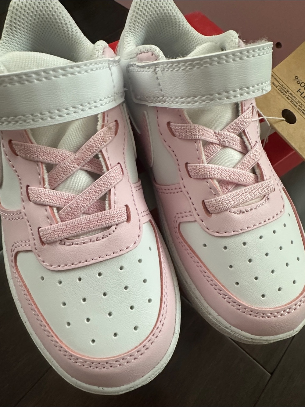 Nike court borough low recraft sneaker toddler girl 9 - Picture 6 of 6
